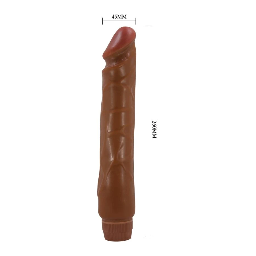 BAILE - JACK VIBRATORE REALISTICO 26 CM MULATTO